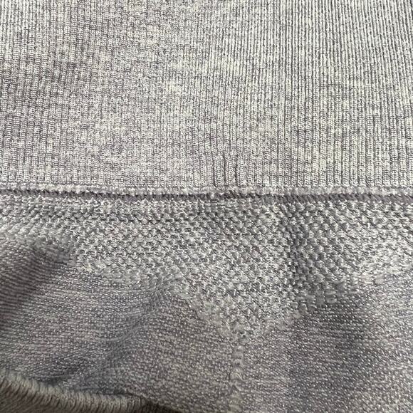 Gymshark Flex High Waisted Leggings Blue Gray Seamless Stretch Sz M Workout Gym - Picture 4 of 4